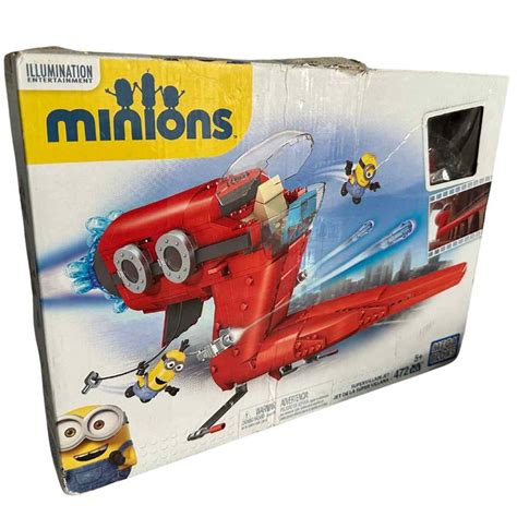 Minions: Mega Bloks Minion Movie Supervillain Jet .
